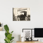 Modell T Fotoplakat Poster (Heimbüro)