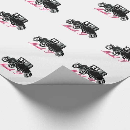 Modell T Geschenkpapier (Ecke)