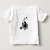 Modell T Penny Farthing Classic - Proud Parents Baby T-shirt (Rückseite)