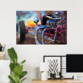 Modell T Roadster BEACH SUNSET DREAMS Poster (Heimbüro)