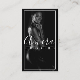 Modell-Visitenkarte Visitenkarte