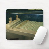 Modell von Caesars Verteidigung bei Alesia Mousepad (Mit Mouse)