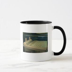 Modell von Caesars Verteidigung bei Alesia Tasse