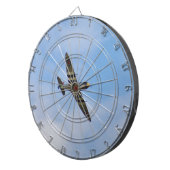 Modell von Spitfire M IX MK923 Dartscheibe (Vorderseite rechts)