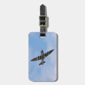 Modell von Spitfire M IX MK923 Gepäckanhänger (Vorderseite vertikal)
