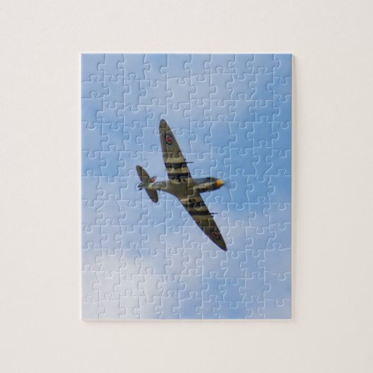 Modell von Spitfire M IX MK923 Puzzle (Vertikal)