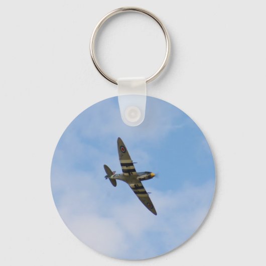 Modell von Spitfire M IX MK923 Schlüsselanhänger (Vorderseite)