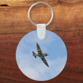 Modell von Spitfire M IX MK923 Schlüsselanhänger (Vorderseite)