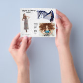 Modell-Zed-Karten - Fotos hochladen Flyer (Gruppe)