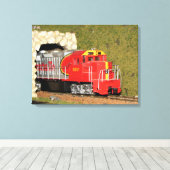 Modellbahn # 11 Leinwand (Insitu (Holzboden))