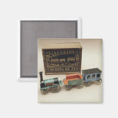 Modellbahn, c.1870 magnet (Vorderseite/Rückseite)