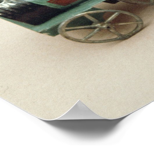 Modellbahn, c.1870 poster (Ecke)