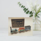 Modellbahn, c.1870 postkarte (Stehend Vorderseite)