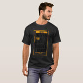 Modellbahn für einen Modellbauer T-Shirt (Vorne ganz)