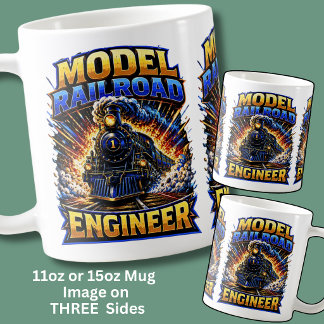 Modellbahn-Ingenieur-Dampfzug  Kaffeetasse