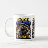 Modellbahn-Ingenieur-Dampfzug  Kaffeetasse (Links)