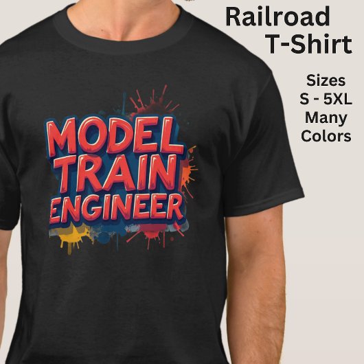 Modellbahn Ingenieur T-Shirt