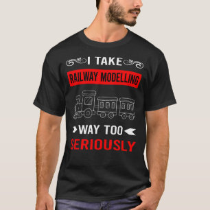 Modellbahn Modell Eisenbahn Züge T-Shirt