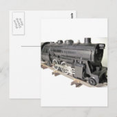 Modellbahn-Motor Postkarte (Vorne/Hinten)