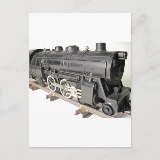 Modellbahn-Motor Postkarte (Vorderseite)