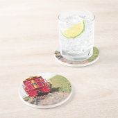 Modellbahn Sandstein Untersetzer (Seite)