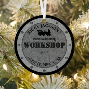 Modellbahn-Workshop-Schmuck Ornament Aus Metall