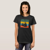 Modellbahn Zug Retro T-Shirt (Vorne ganz)