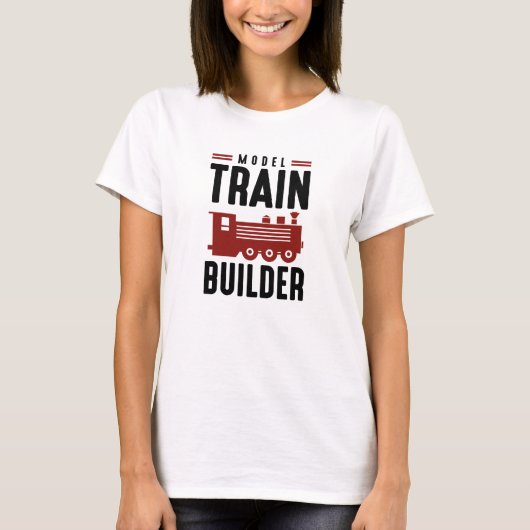 Modellbahnbauer T-Shirt (Vorderseite)