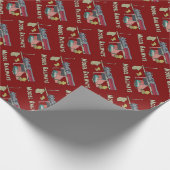 Modellbahnen Geschenkpapier (Ecke)