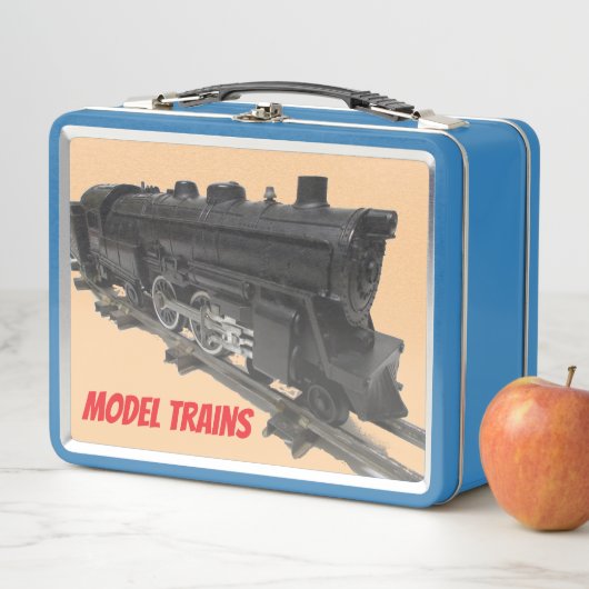 Modellbahnen Metall-Lunchbox  Metall Brotdose (Beispiel)