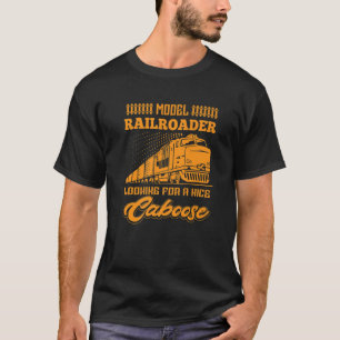 Modellbahnmodell Triebzuglokomotive Eisenbahn R T-Shirt