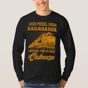 Modellbahnmodell Triebzuglokomotive Eisenbahn R T-Shirt
