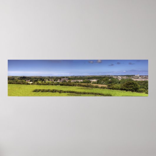 Modellbahnpanorama Poster (Vorne)