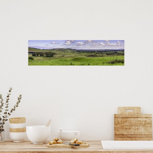 Modellbahnpanorama Poster (Küche)