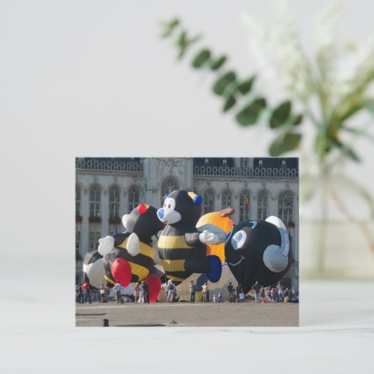 Modellballonbildung Postkarte (Stehend Vorderseite)