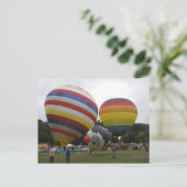 Modellballons Postkarte (Stehend Vorderseite)