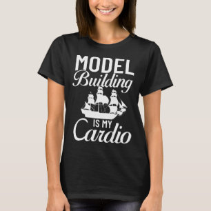 Modellbau-Autos Zug-Baukasten-Raketenflugzeug T-Shirt