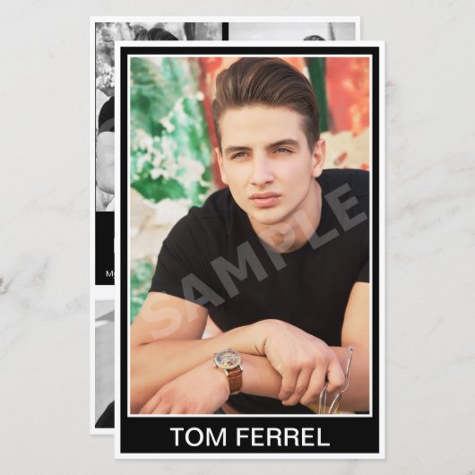 Modelldarsteller Headshot Zed (Vorne/Hinten)