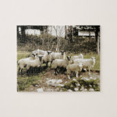 Modelle auf dem Bauernhof Puzzle (Horizontal)