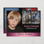 Modelle der Zed/Comp-Karte für Kinder oder Erwachs Postkarte (Vorne/Hinten)