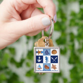 Modelle für den nautischen Ozean Schlüsselanhänger (Hand)