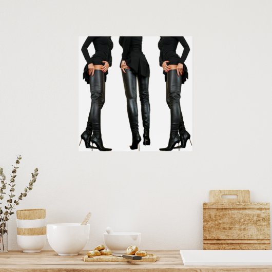 Modelle mit hoher Leistung Poster (Küche)