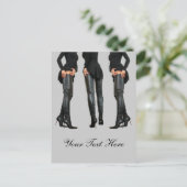 Modelle mit hoher Leistung Postkarte (Stehend Vorderseite)