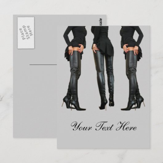 Modelle mit hoher Leistung Postkarte (Vorne/Hinten)