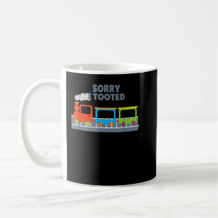 Modelleisenbahn Geschenk für Zugfreunde Sorry I to Kaffeetasse
