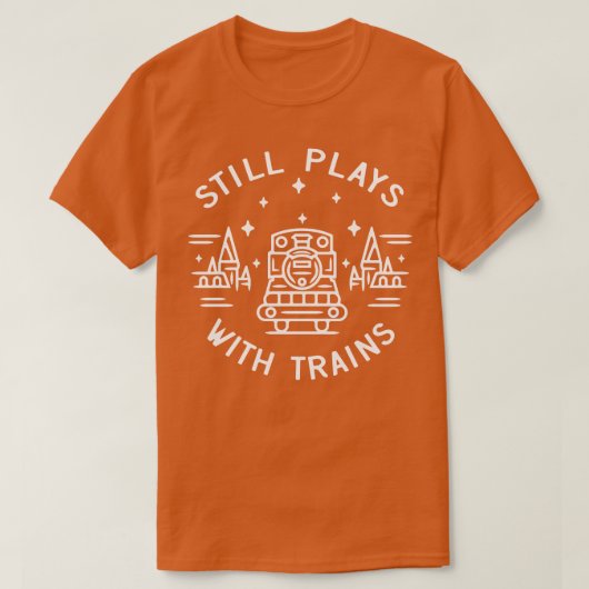 Modelleisenbahnmodell T-Shirt (Design vorne)