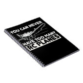 Modellflugzeug-Pilot RC-Flugzeug Notizblock (Rechte Seite)