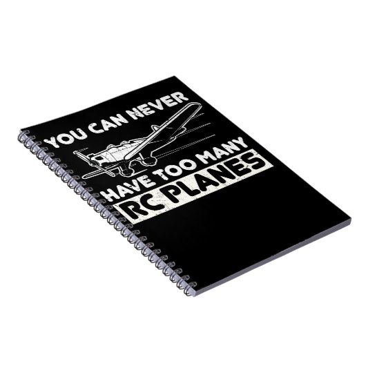 Modellflugzeug-Pilot RC-Flugzeug Notizblock (Rechte Seite)