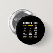 Modellflugzeug RC-Flugzeug Flugzeug Männer Dinge, Button (Vorne & Hinten)