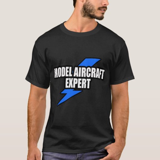 Modellflugzeug T-Shirt (Vorderseite)